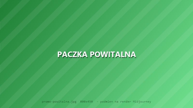 Grafika pakietu powitalnego